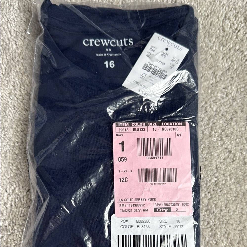 Crewcuts Navy Blue Jersey Pants